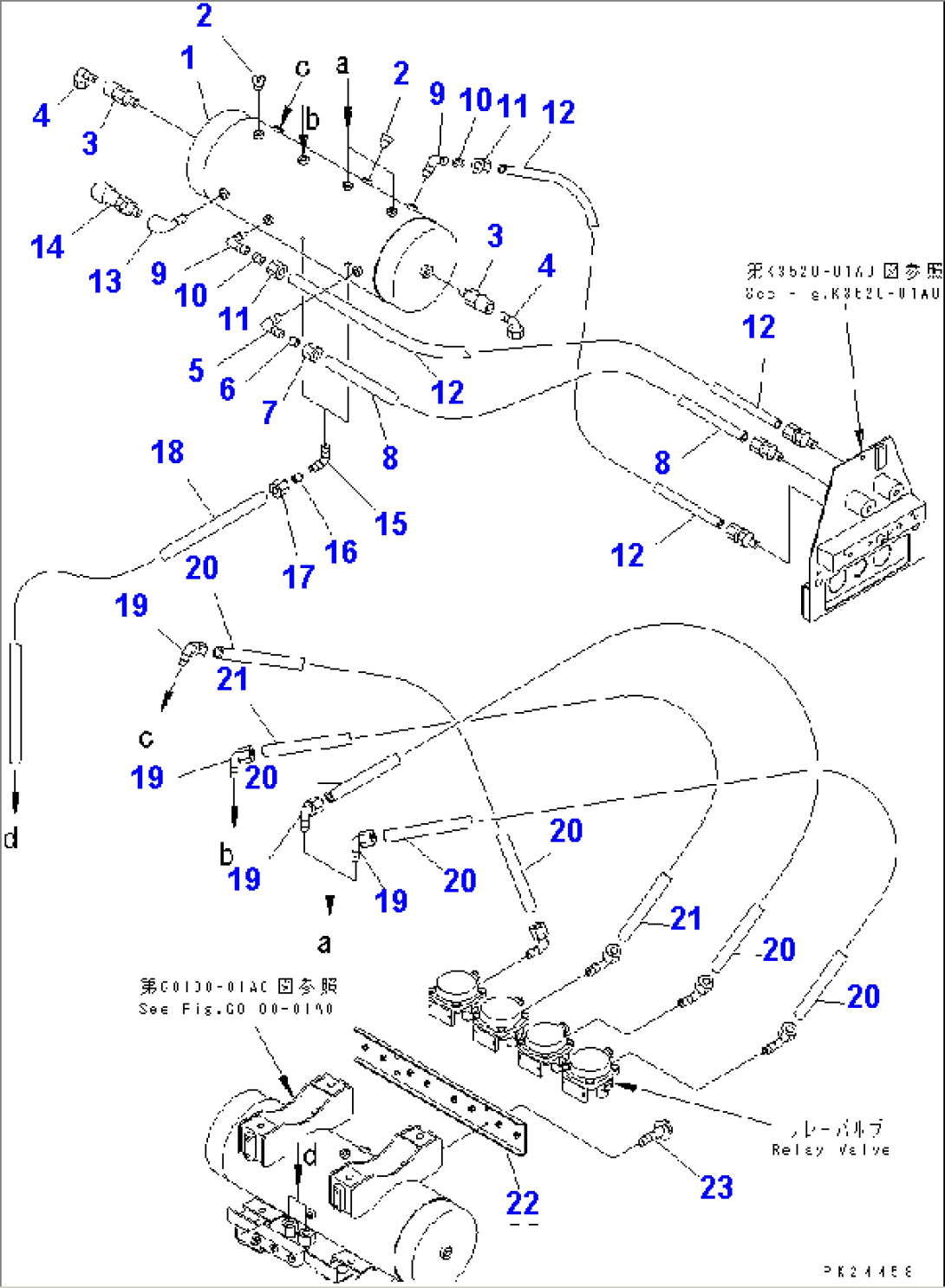 AIR TANK AND EQUIPMENT (DRY AIR TANK)(#1001-1200)