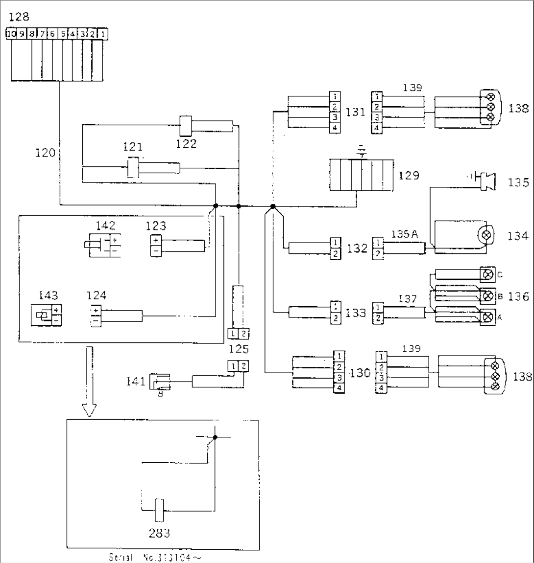 ELECTRICAL CIRCUIT (REAR CHASSIS)
