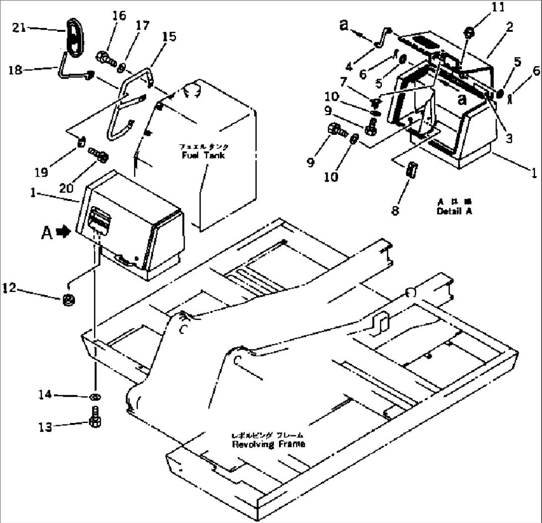 TOOL BOX AND R.H. REAR VIEW MIRROR(#K20001-K20392)