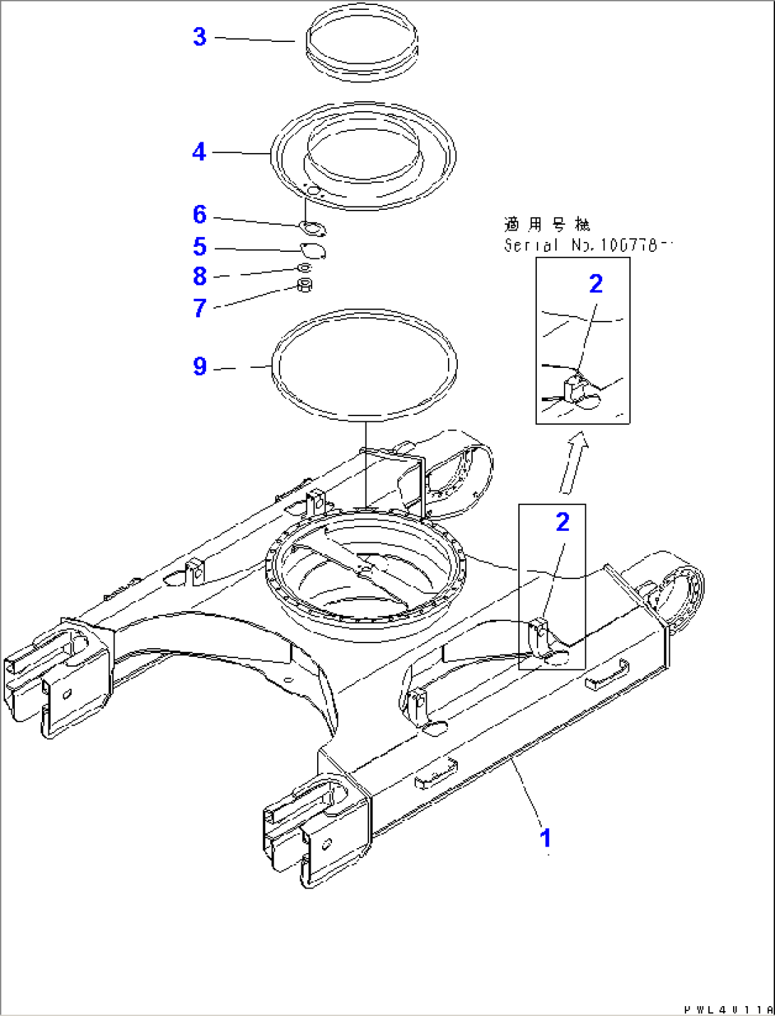 TRACK FRAME(#91087-)