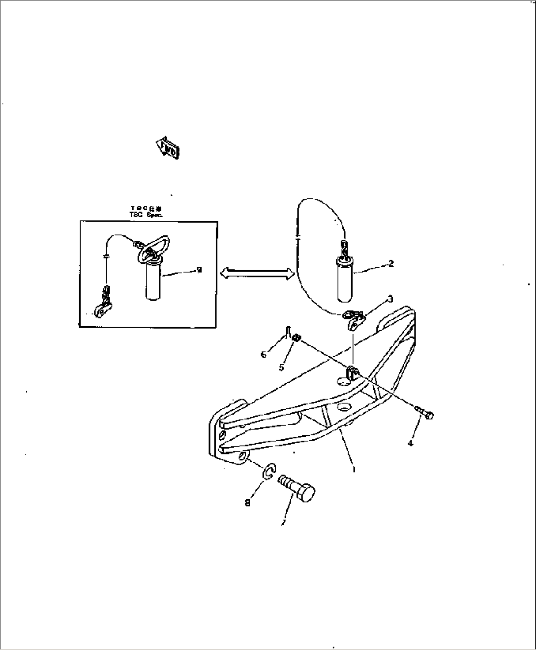 DRAWBAR(#3001-)