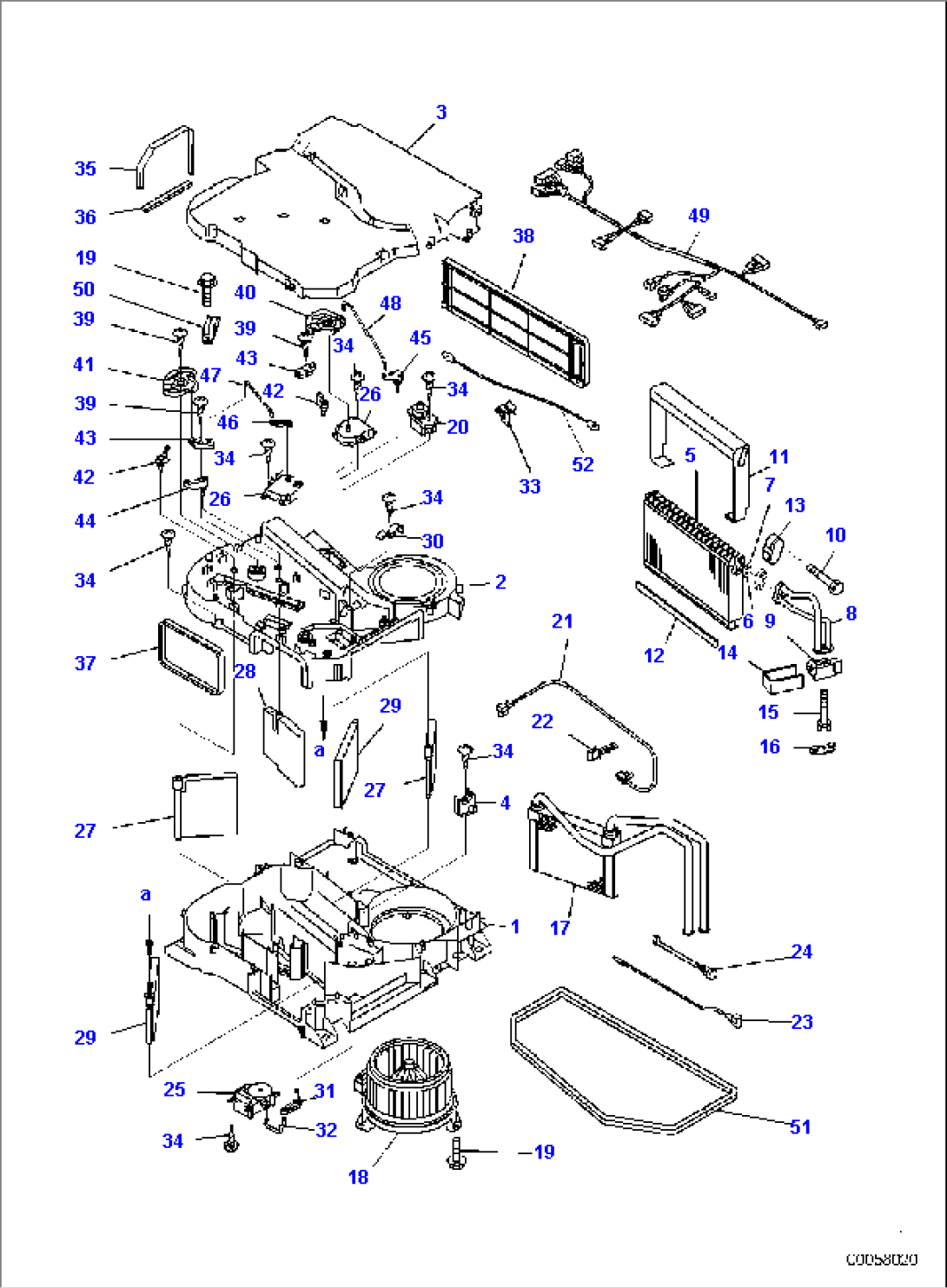 FLOOR FRAME, AIR CONDITIONER UNIT