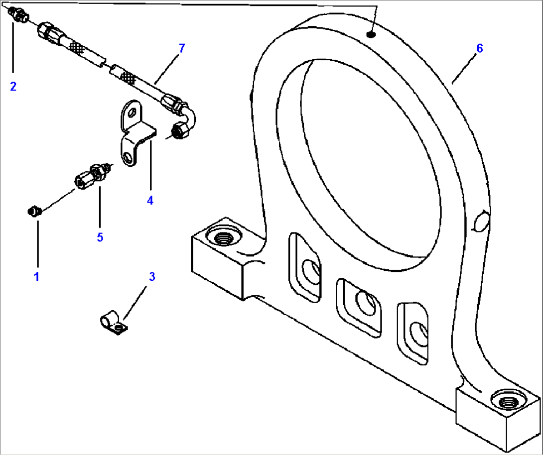 FIG. A8103-A9A2 FRONT ENGINE SUPPORT