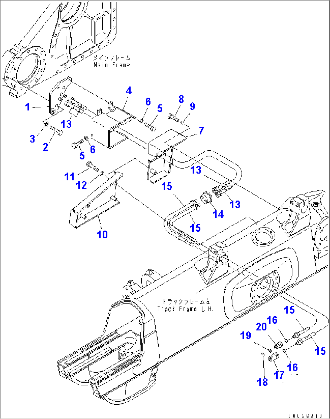 PITCH LINE (TRACK FRAME SIDE)