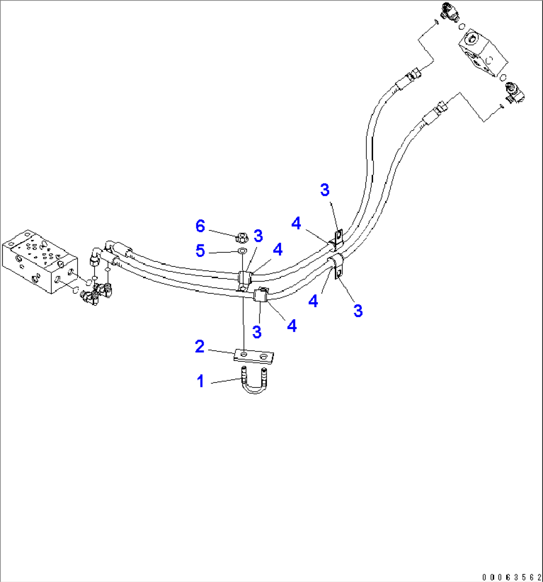 AUTO SUSPENSION PIPING (CLIP)(#7169-)