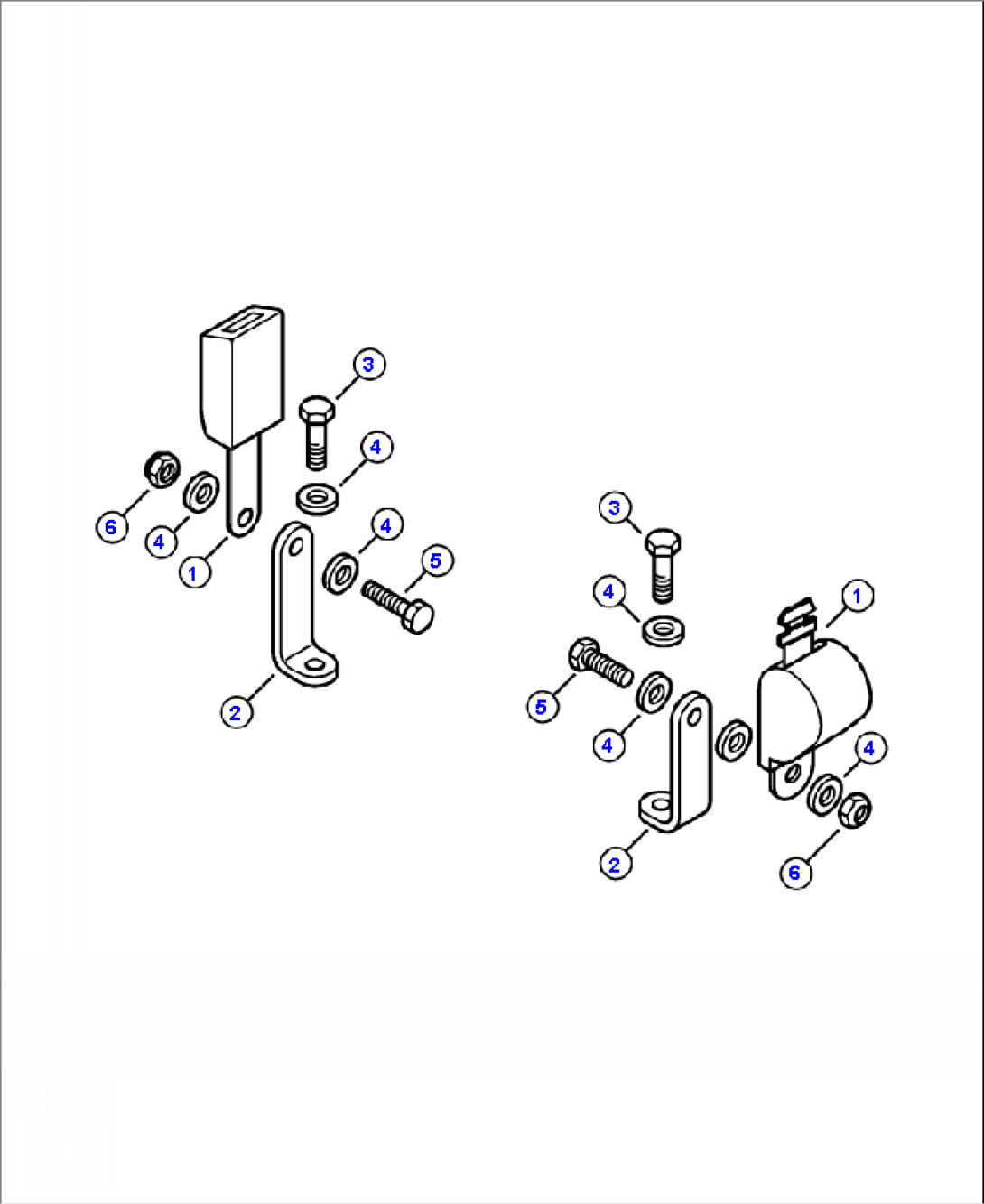 K4535-01A00 SEAT BELT 51 MM WIDE