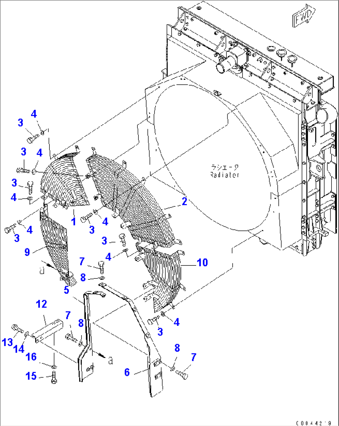RADIATOR (NET)(#8001-10270)