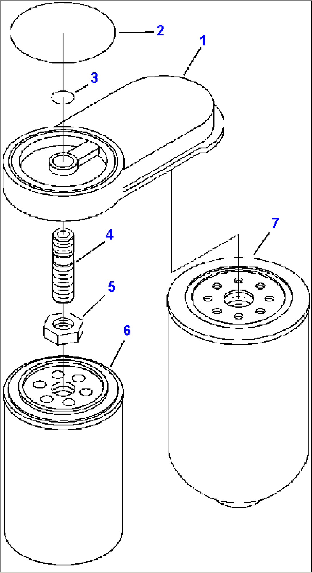 FIG. A4109-A3A1 FUEL FILTER