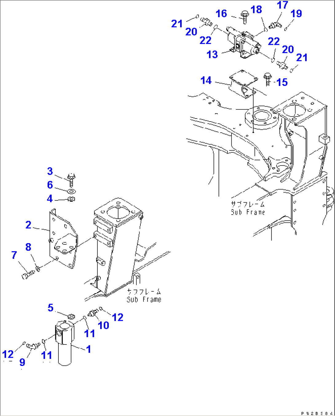 BRAKE CONTROL EQUIPMENT (FILTER AND SLACK ADJUSTER)