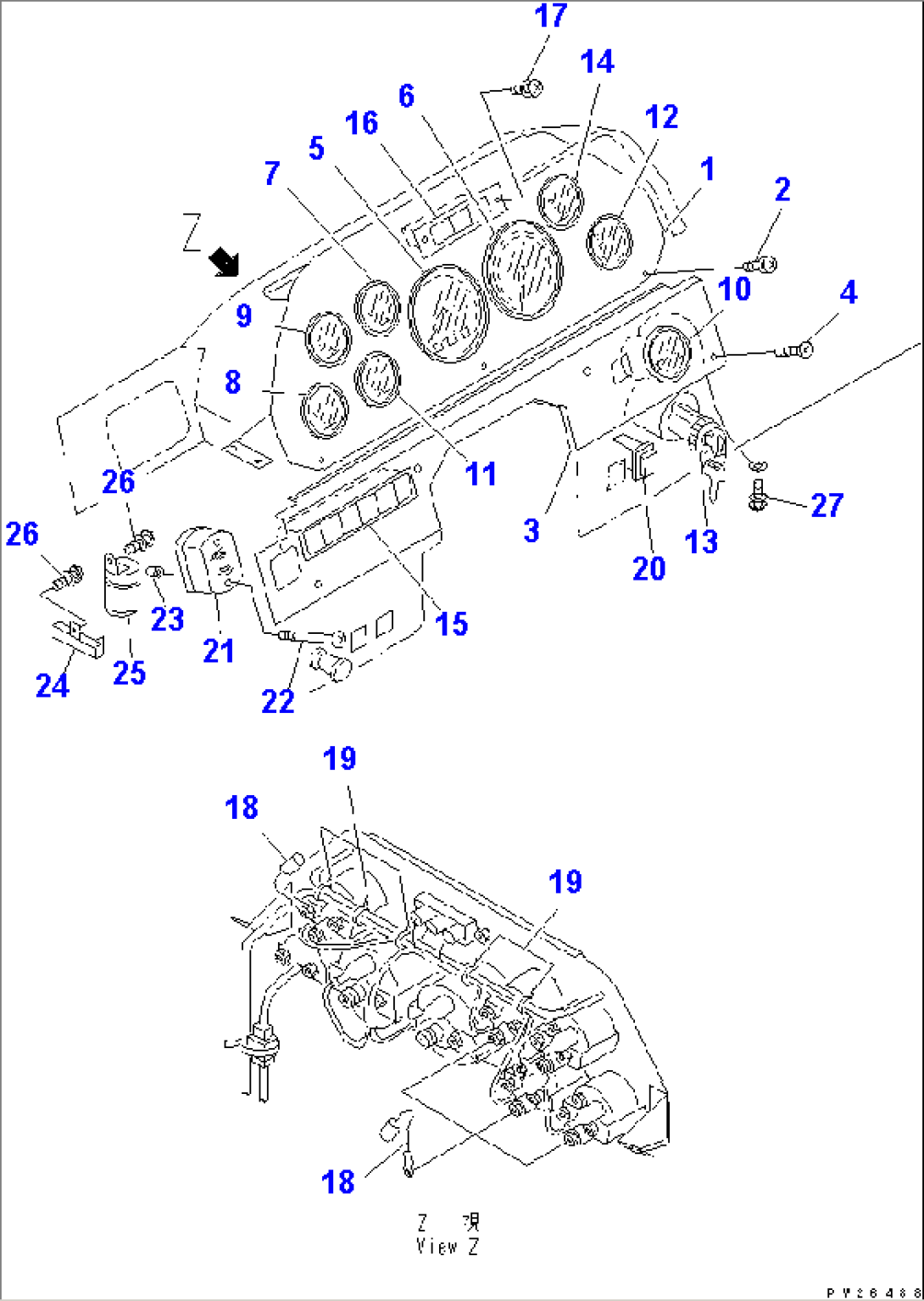 FLOOR SUB (INSTRUMENT PANEL) (PANEL)(#1425-1600)