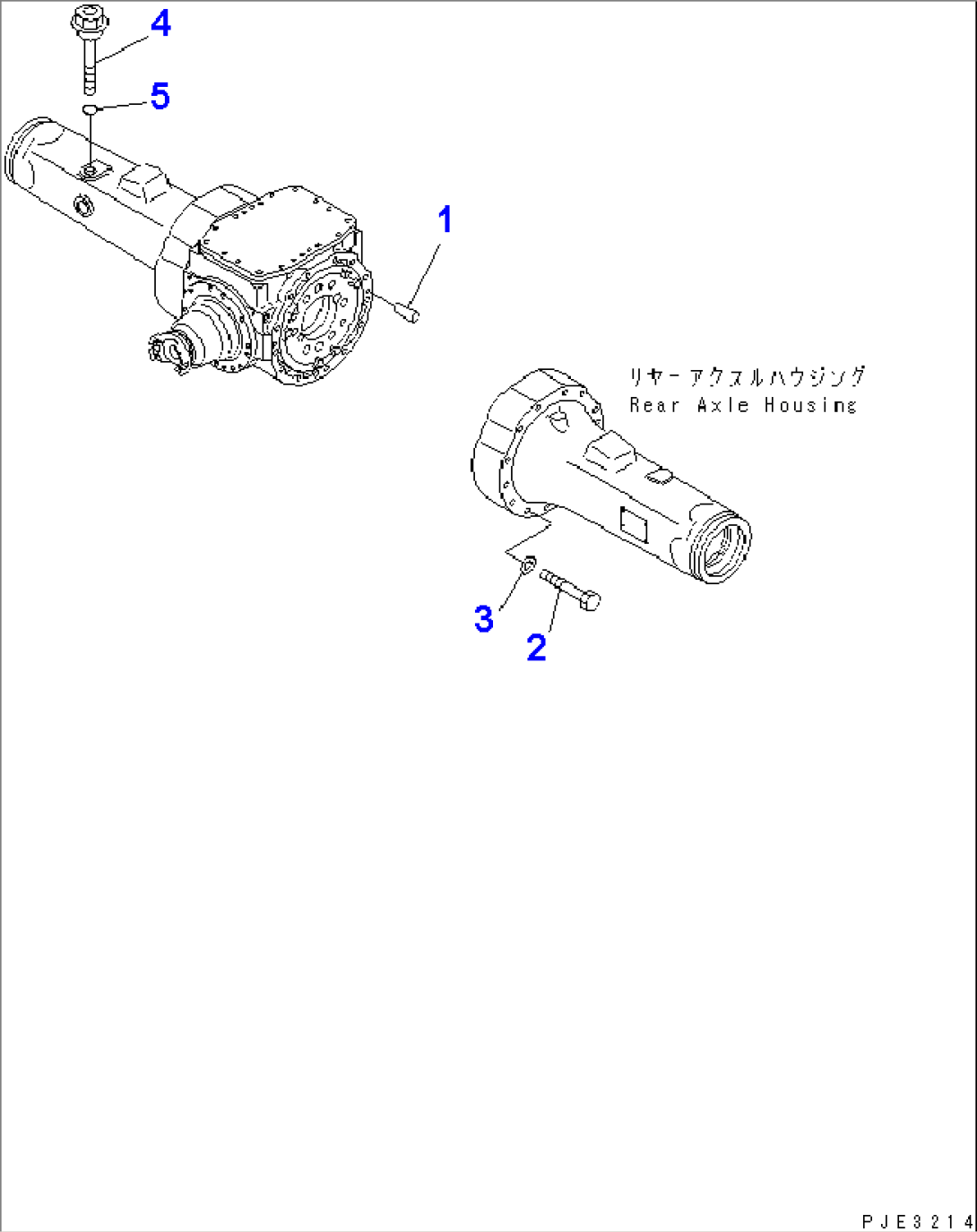 REAR AXLE (AXLE HOUSING MOUNTING PARTS)