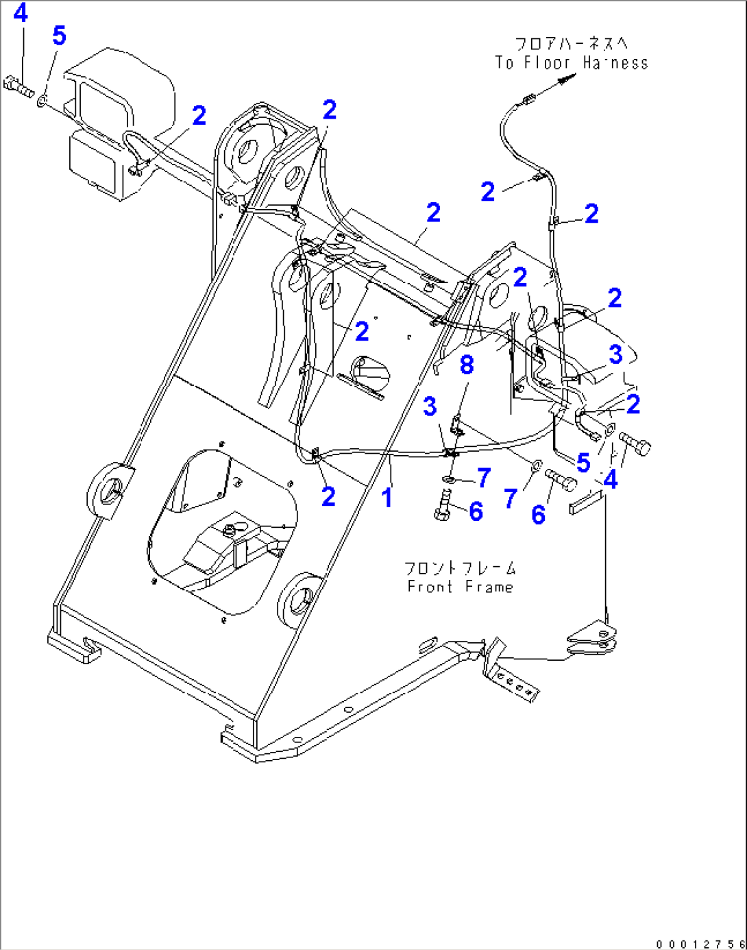FRONT HARNESS (ATTACHMENT HARNESS) (FOR FOG LAMP)