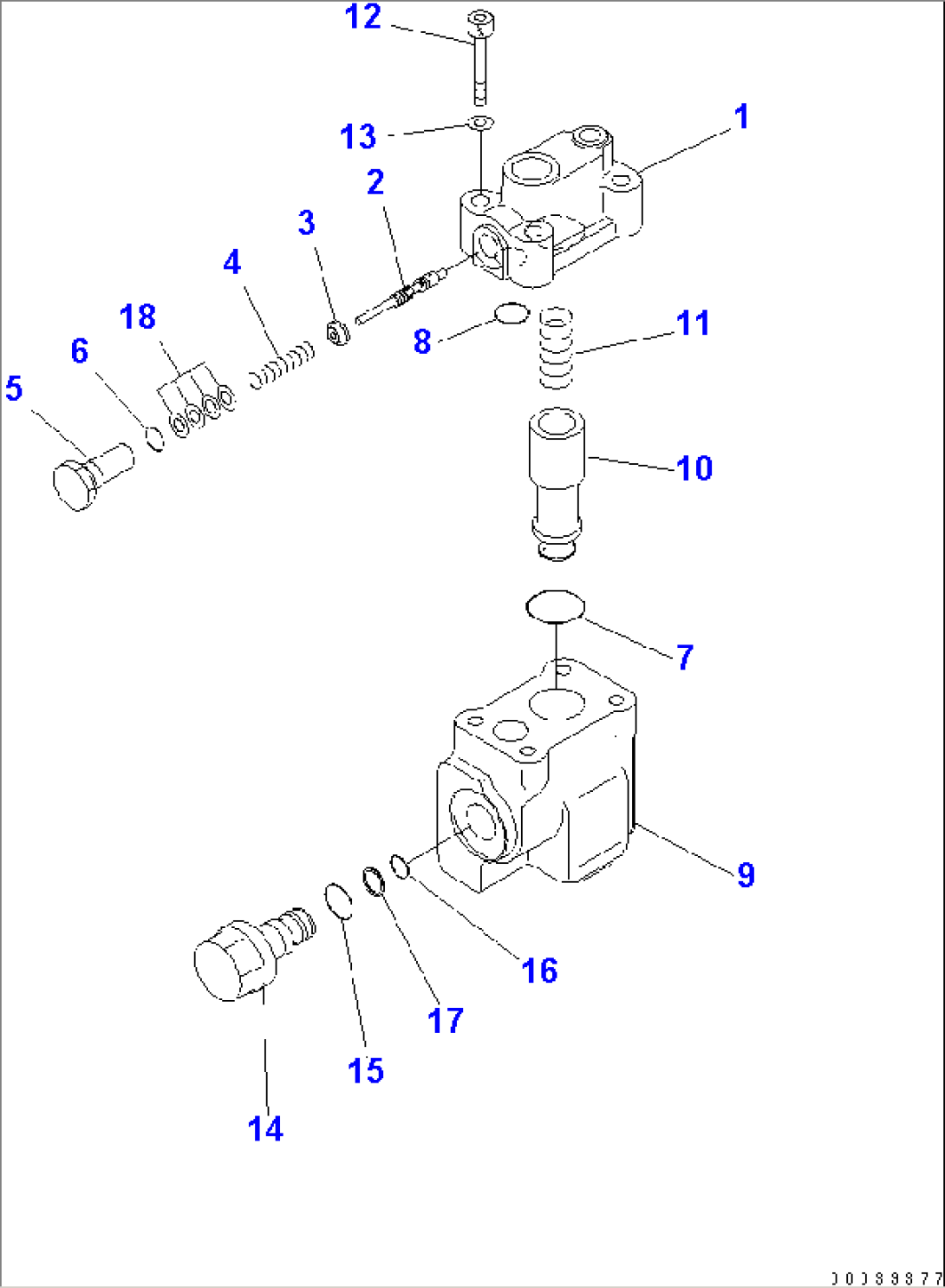 ARM QUICK RETURN VALVE