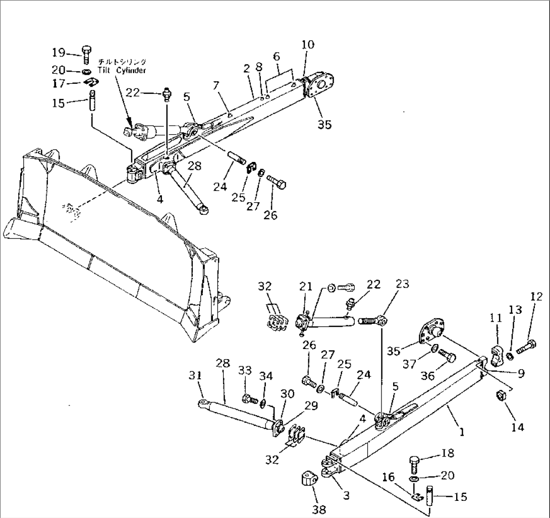 STRAIGHT TILT FRAME