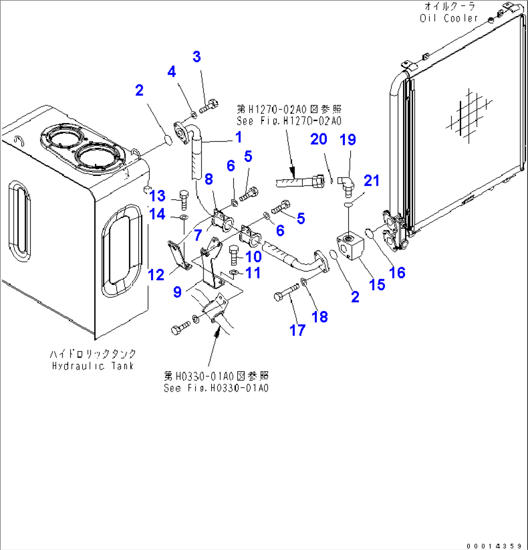 OIL COOLER LINE