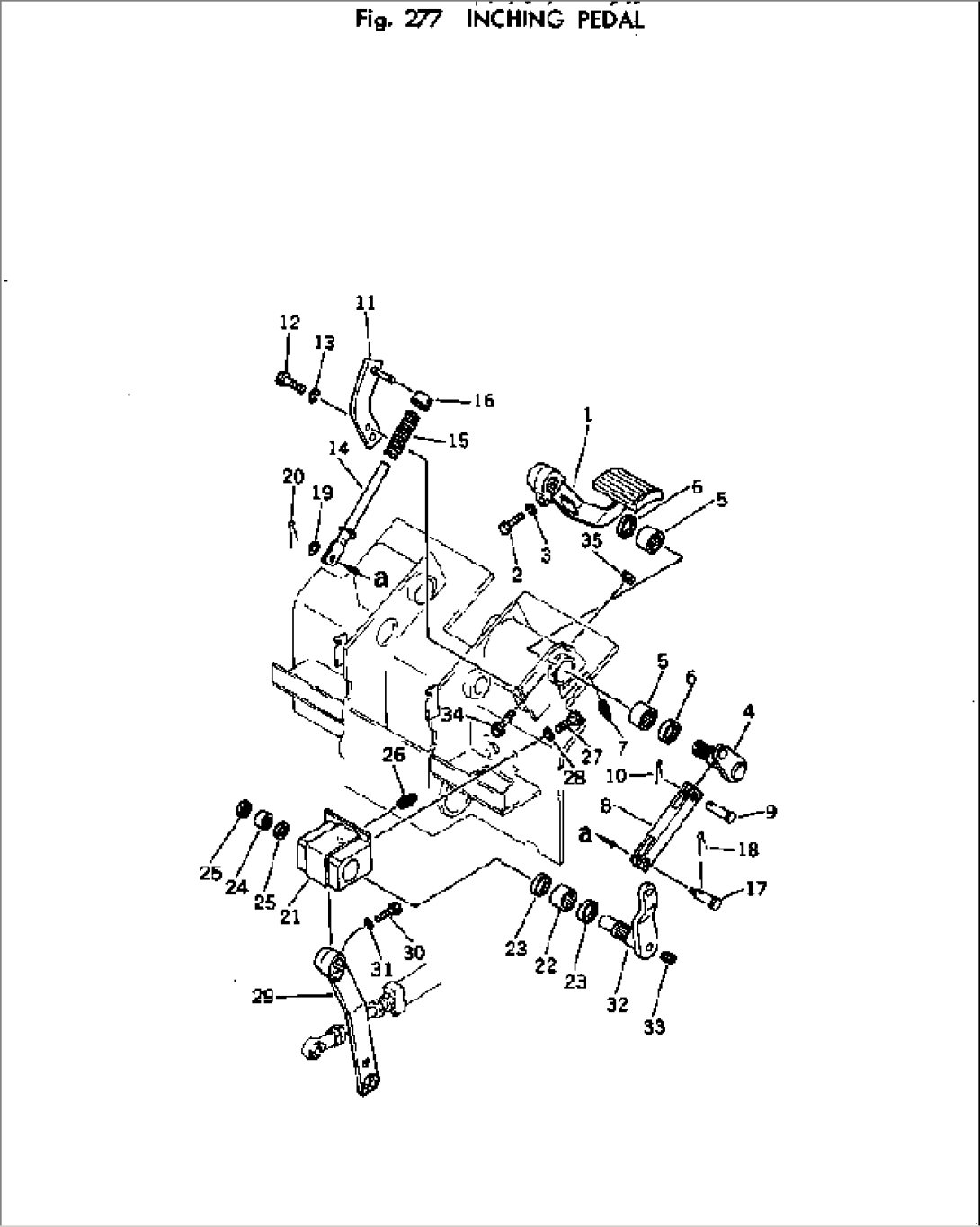 INCHING PEDAL