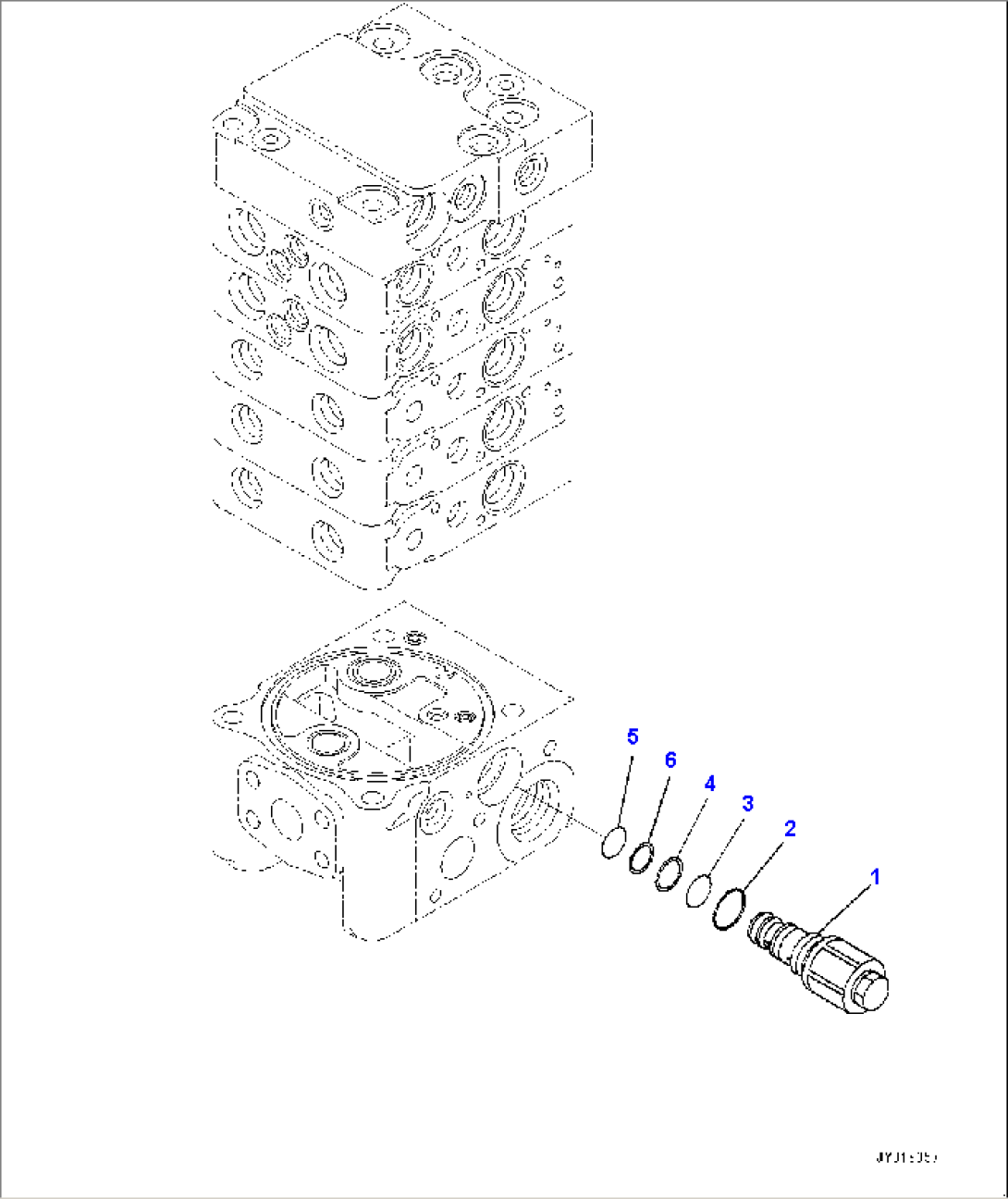 Control Valve, 5-Valve (12/12) (#30001-)