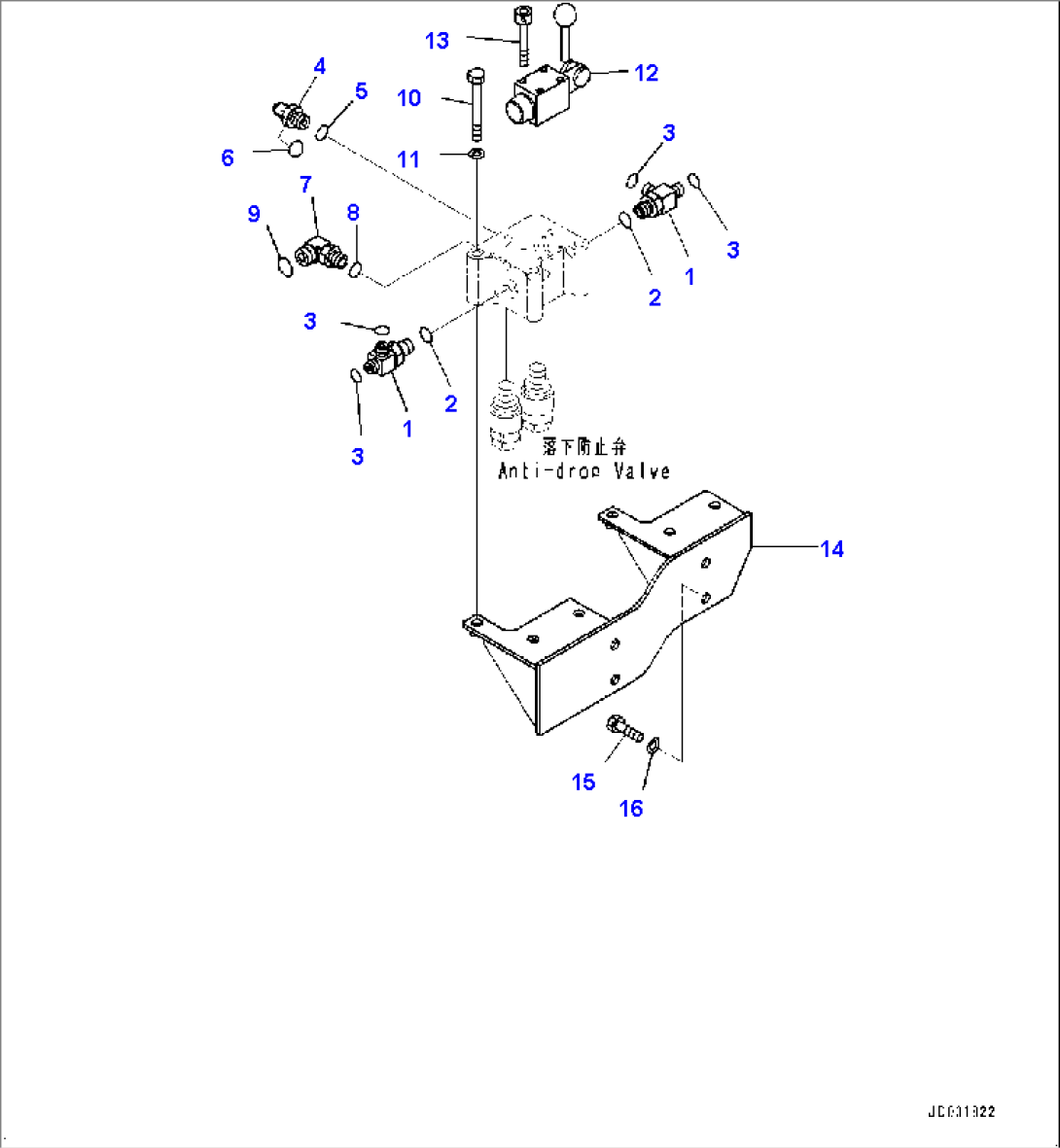 Counterweight Remover, Related Parts (2/2) (#65001-)