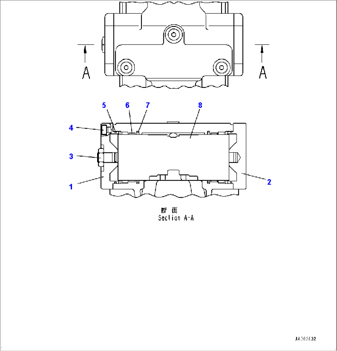 Hydrostatic Transmission (HST) Pump and Motor, HST Pump, HD Control (#80001-)