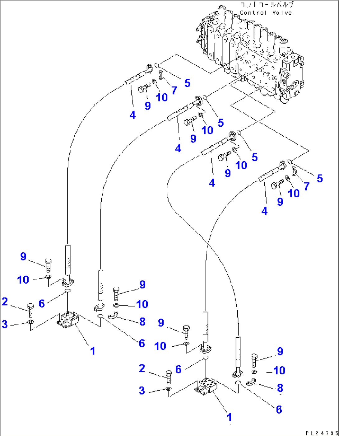 MAIN PIPING (TRAVEL LINES)