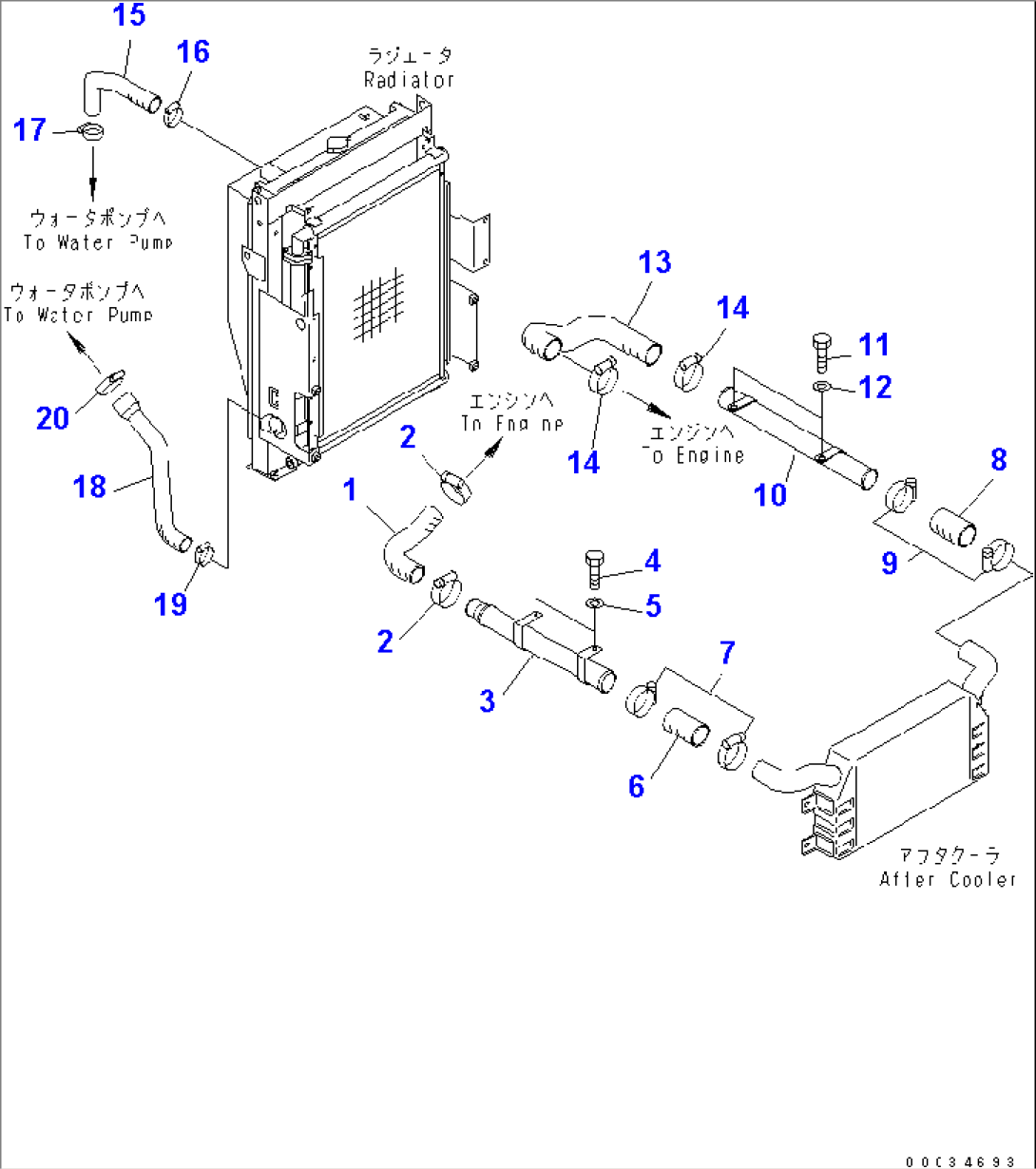 COOLING (SUB TANK)