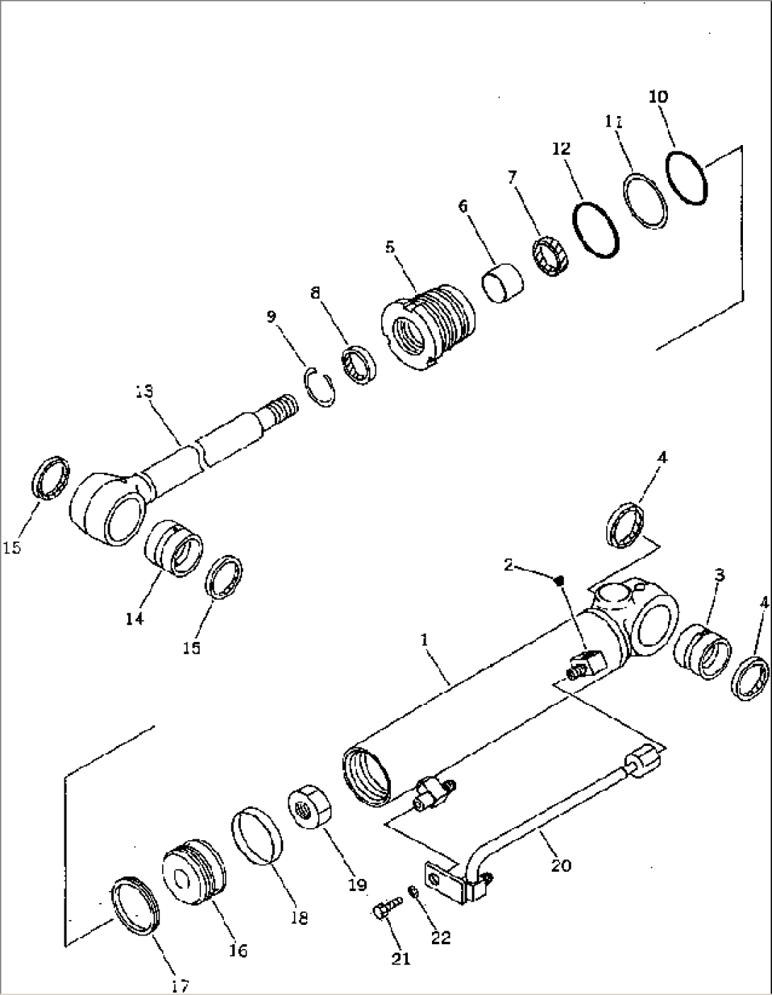 STEERING CYLINDER (INNER PARTS)