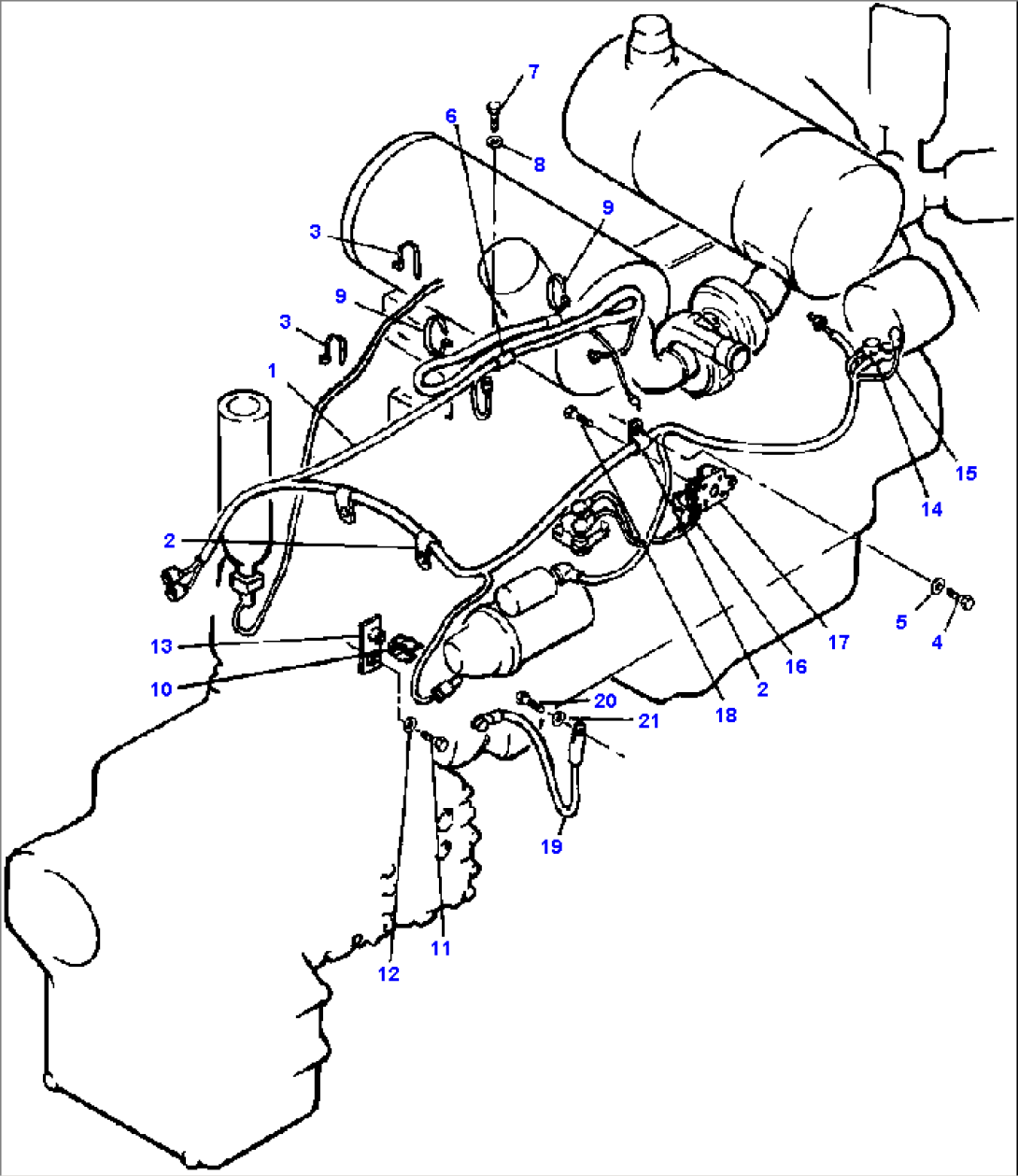 ELECTRICAL SYSTEM (ENGINE SENSOR)