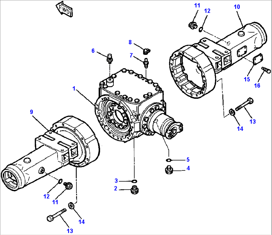 FRONT AXLE HOUSING
