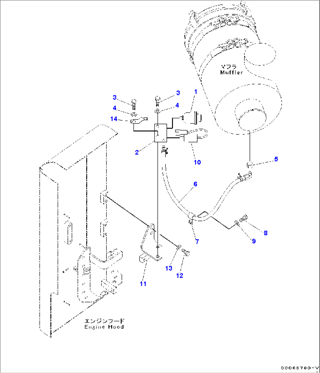 Engine Related Parts, Dust Indicator (#70291-)