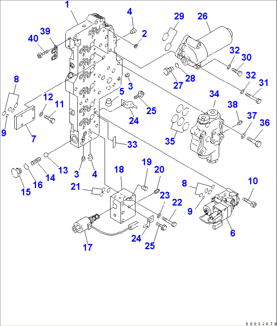 TRANSMISSION MAIN VALVE(#80526-)