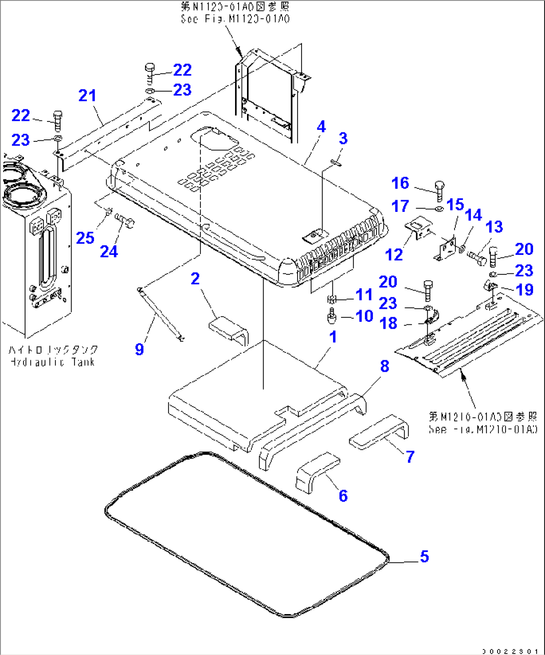 HOOD (MACHINE CAB)