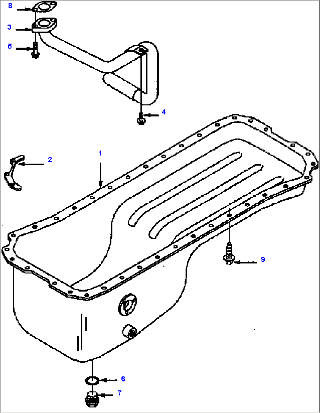 FIG. A2115-A2A6 OIL PAN