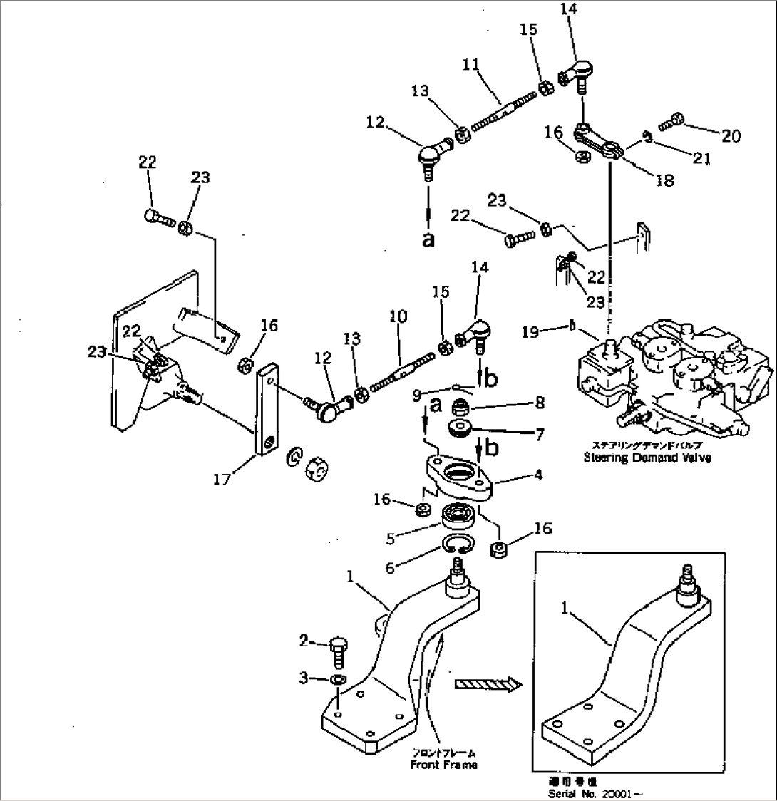 STEERING LINKAGE(#10001-19999)