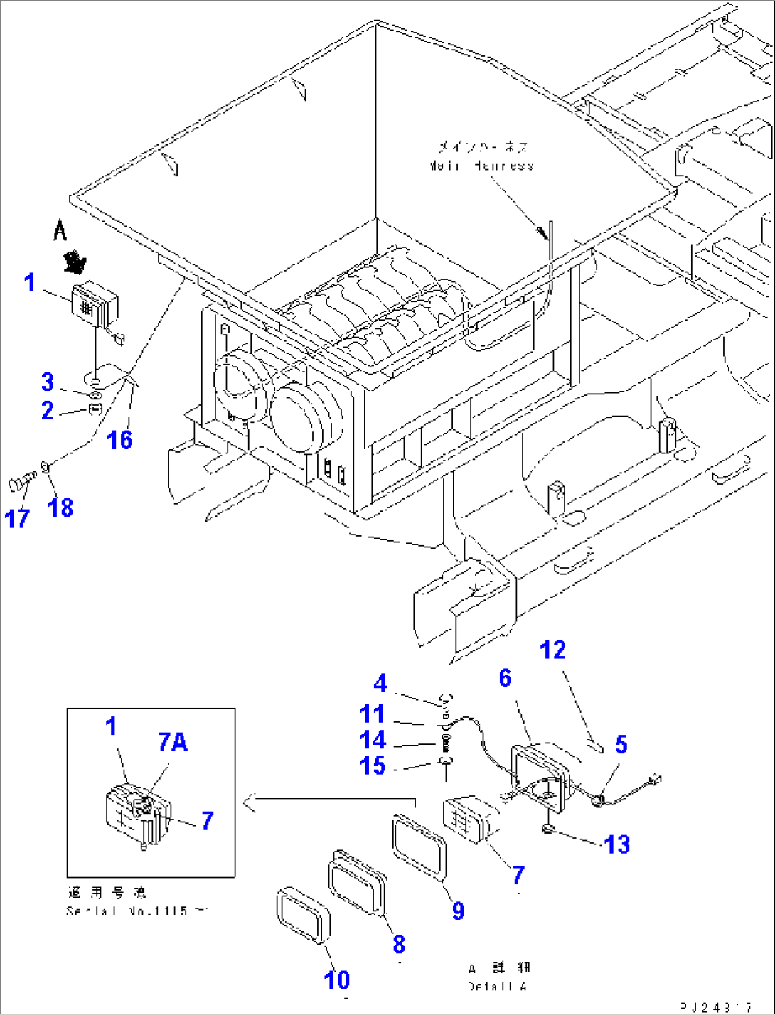 ELECTRICAL SYSTEM (6/10) (FRONT LAMP)