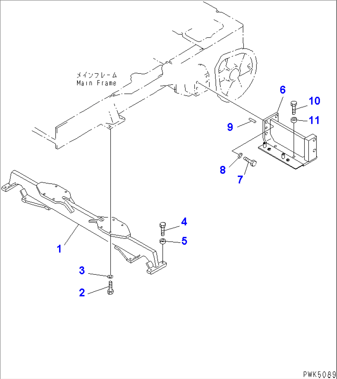 SUSPENSION (FOR TRIMMING DOZER)