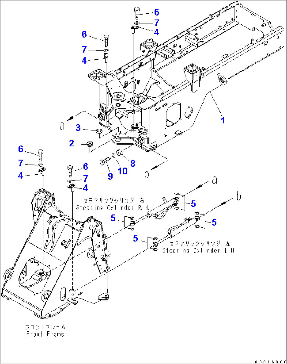 REAR FRAME (FOR ADD COUNTER WEIGHT)