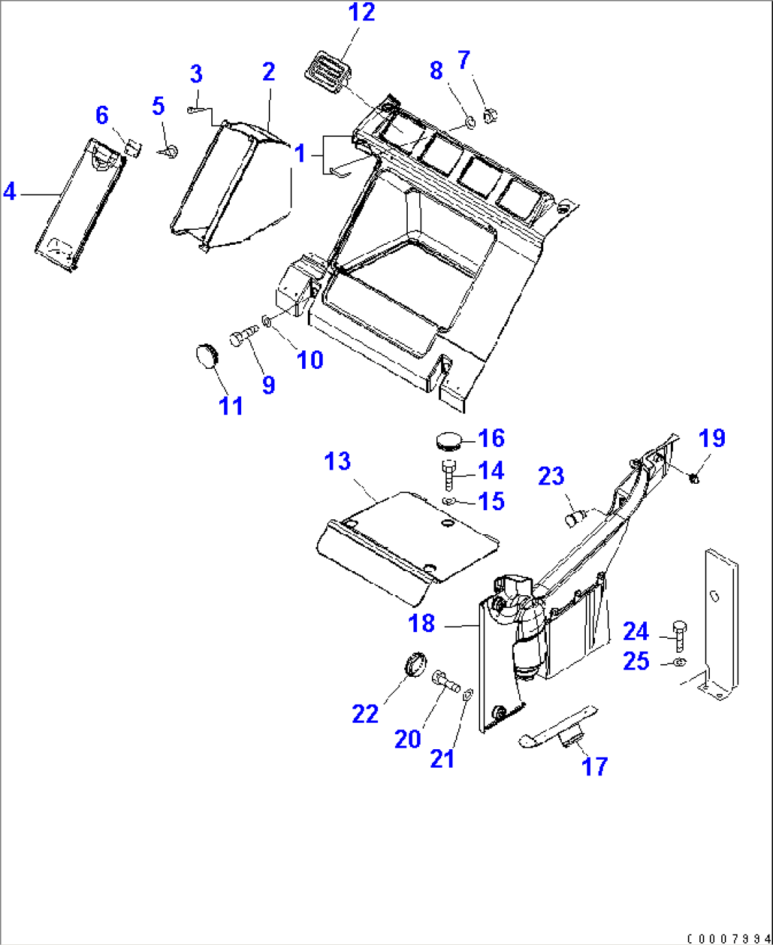 SEAT REAR COVER (WITH AIR CONDITIONER) (12V POWER SOURCE) (BIG WINDOW)