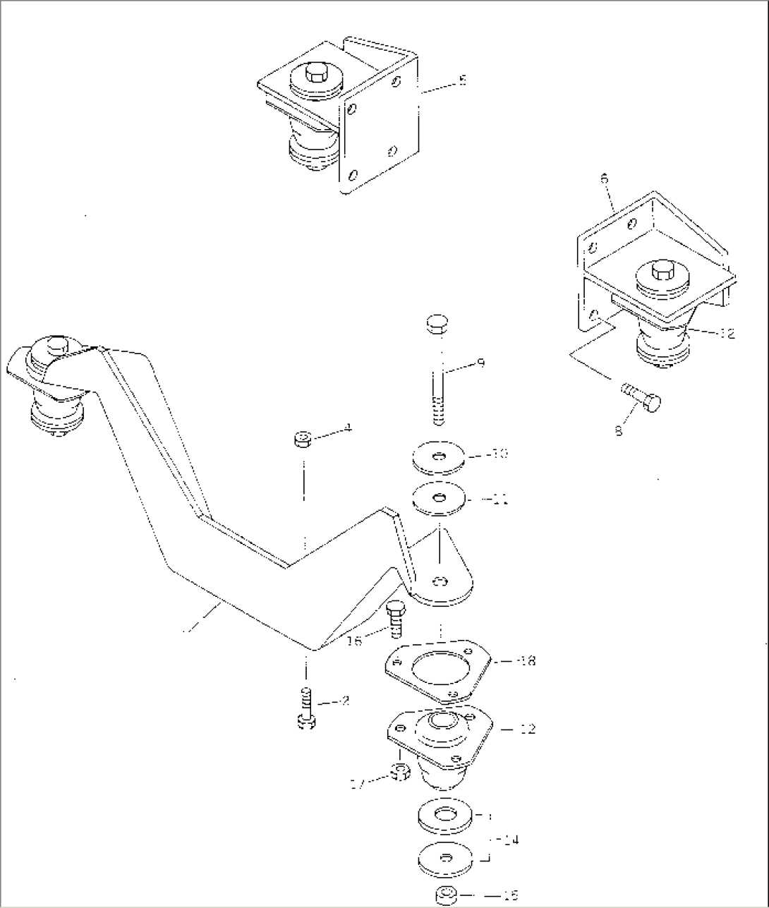 ENGINE MOUNTING PARTS