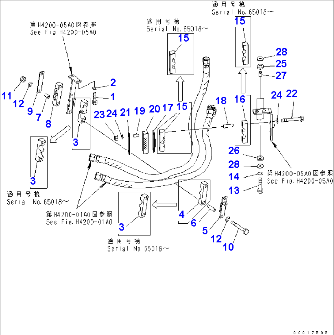 HYDRAULIC PIPING (P.P.C PIPING MOUNT)