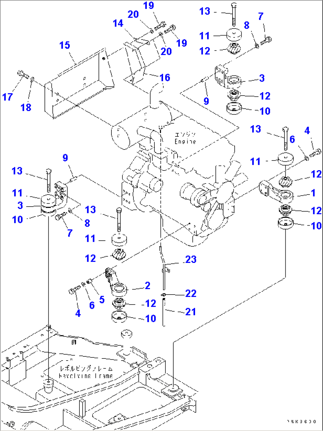 ENNGINE MOUNT