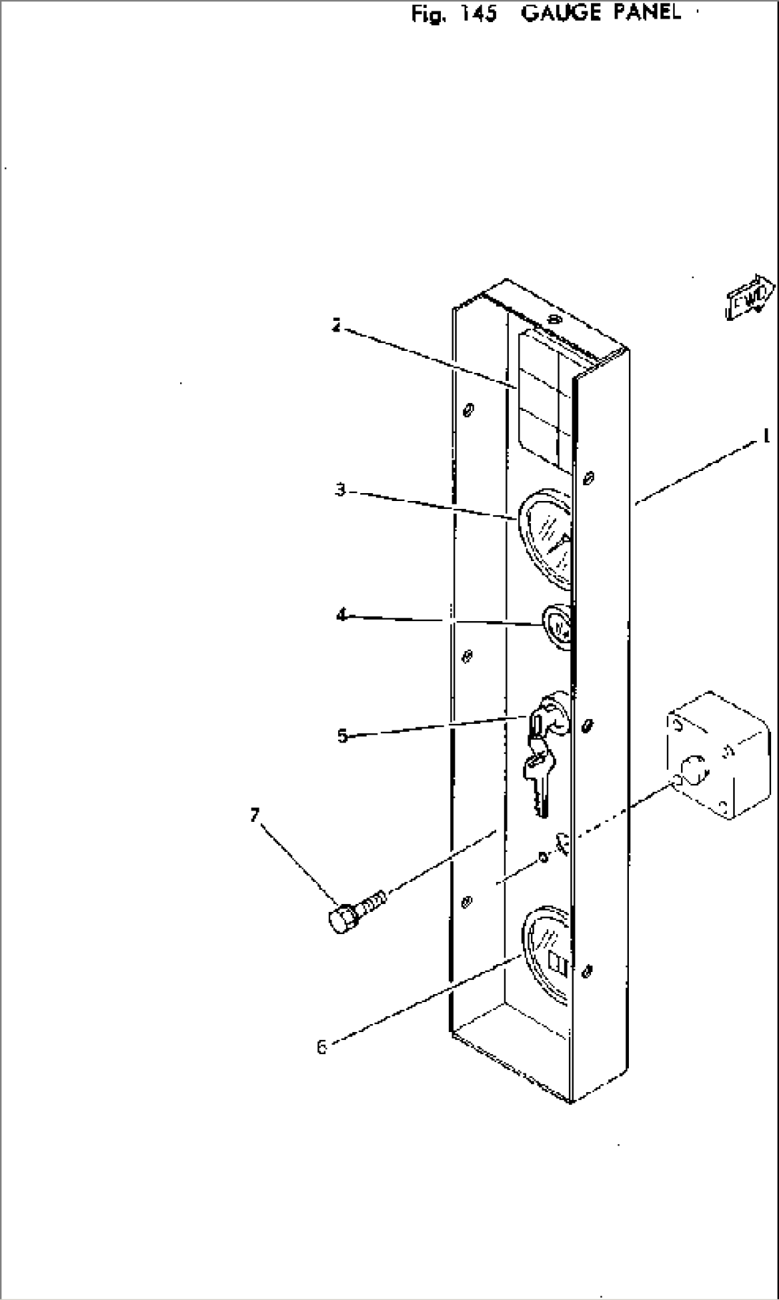 GAUGE PANEL