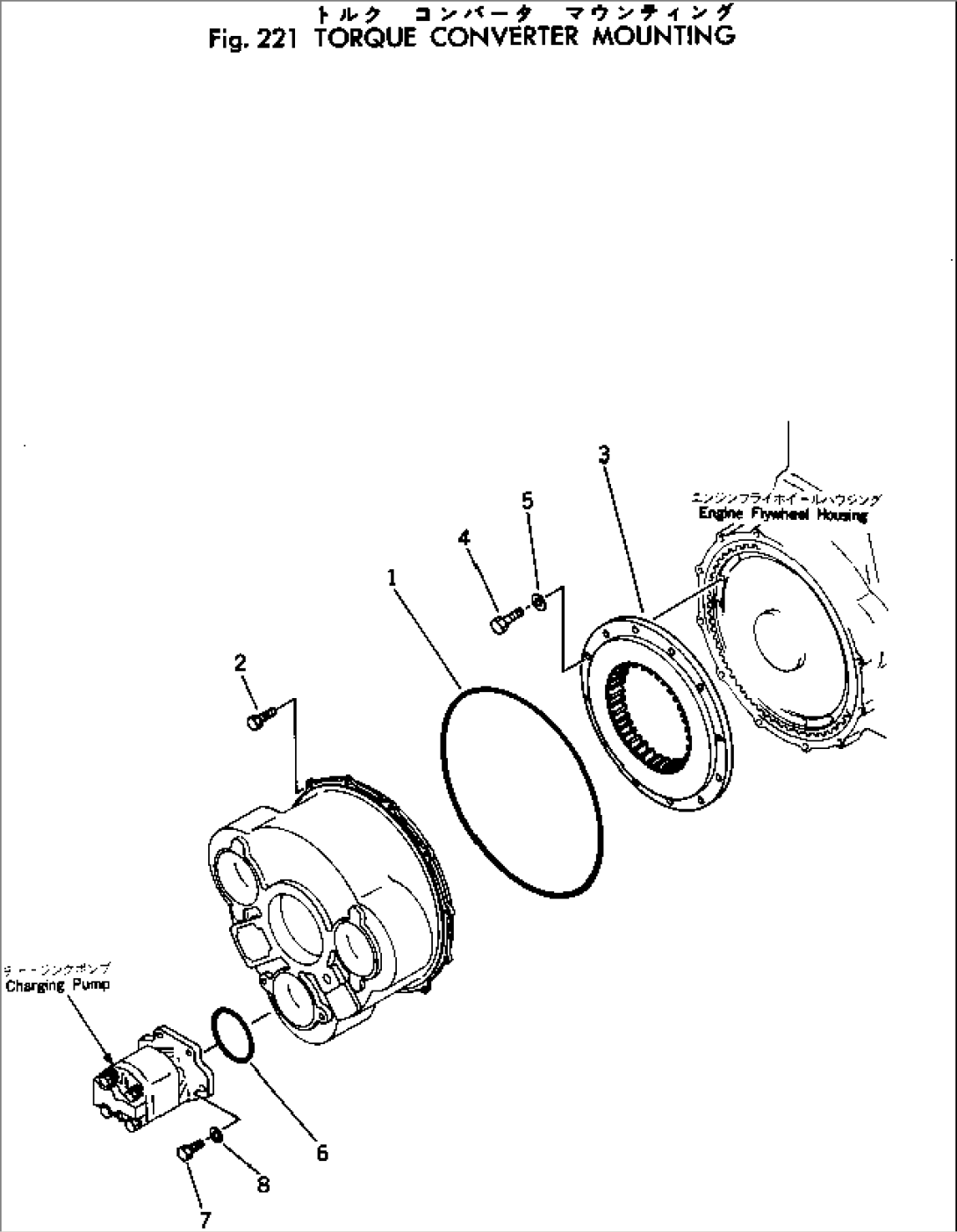 TORQUE CONVERTER MOUNTING