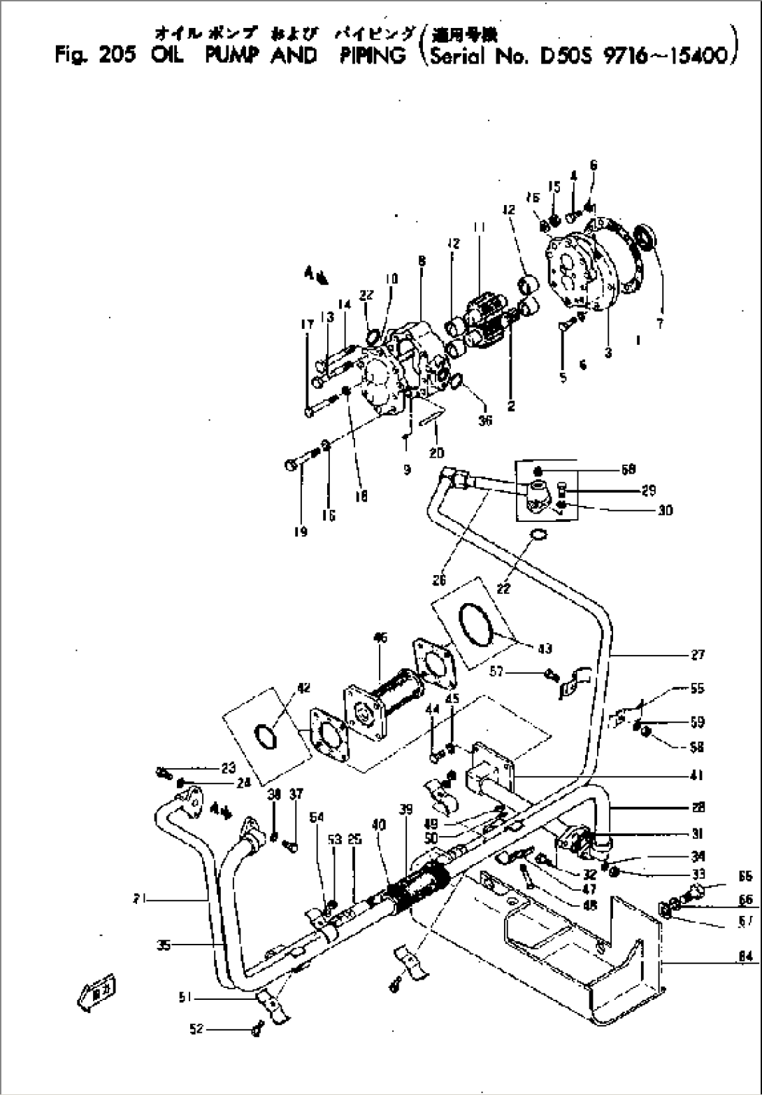OIL PUMP AND PIPING(#9716-)