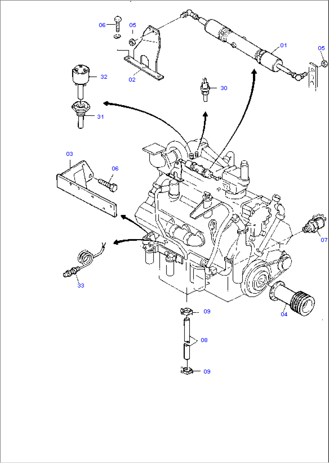 Mountings, Cat. Power