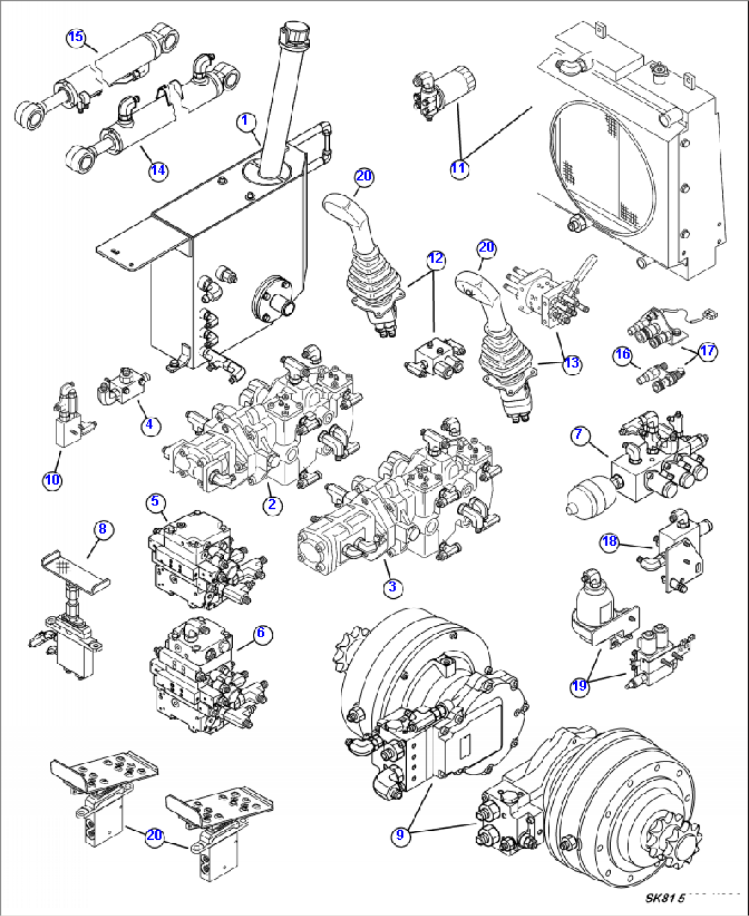 H3005-01A0 HYDRAULIC FITTING LOCATION MACHINE