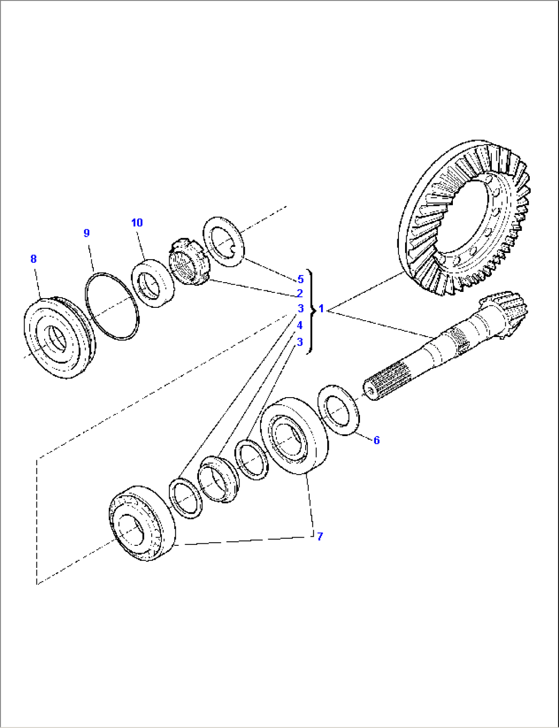 FRONT AXLE (3/6)