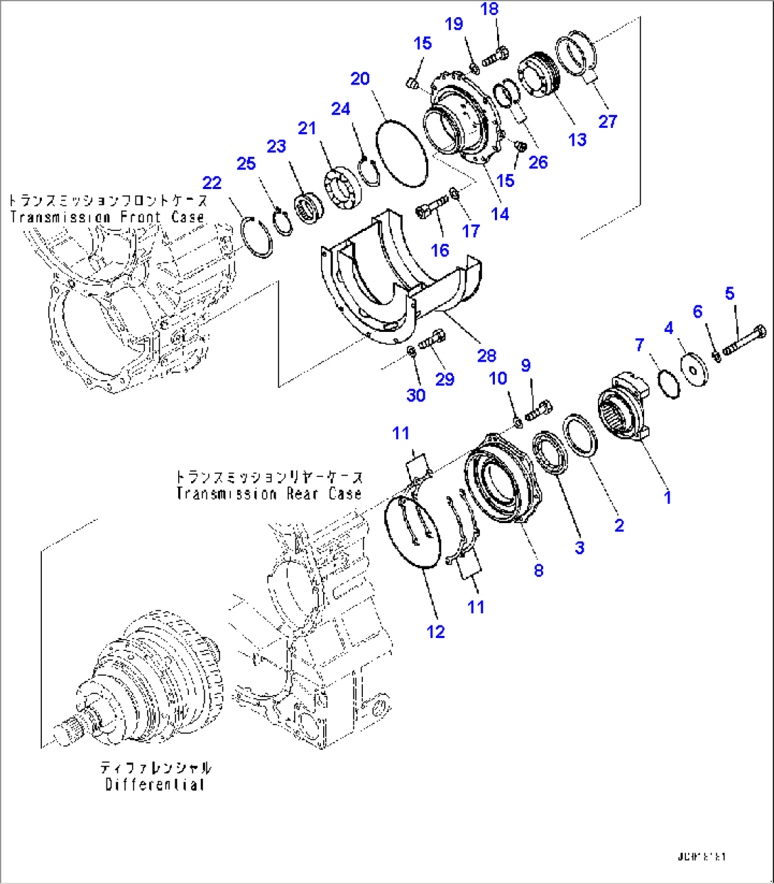 Torque Converter and Transmission, Output Coupling (#5129-)