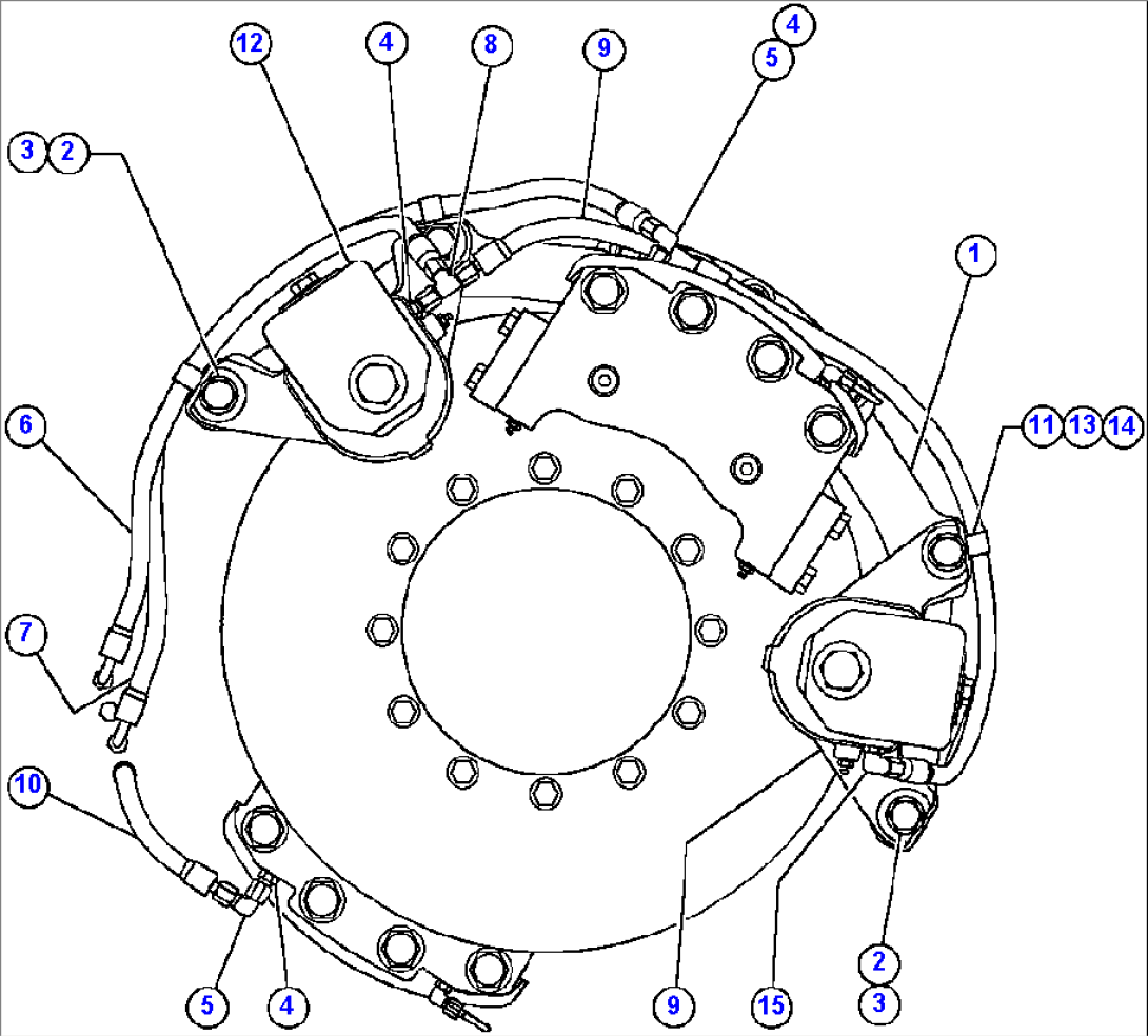 REAR DISC & PARKING BRAKE INSTL - 1