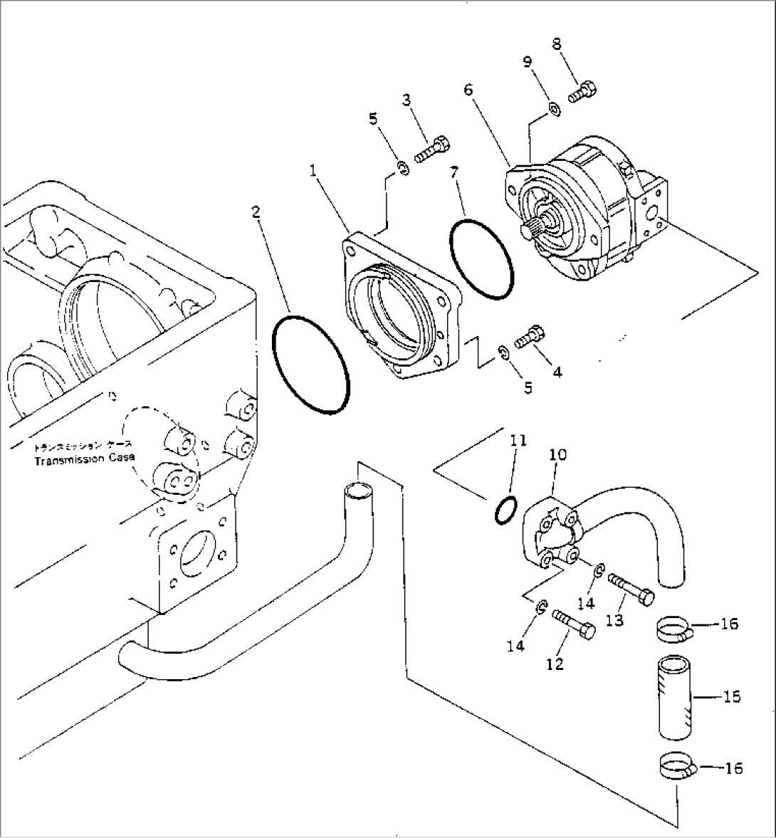 TRANSMISSION PUMP CONNECTION