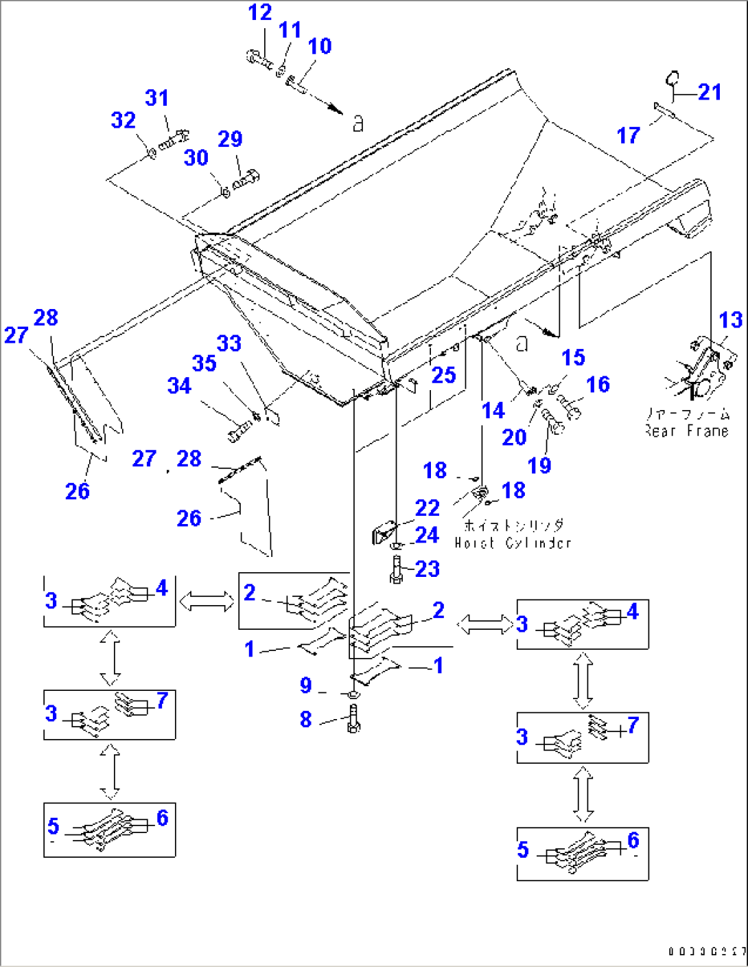 BODY (ACCESSORY AND PARTS)(#A10015-)